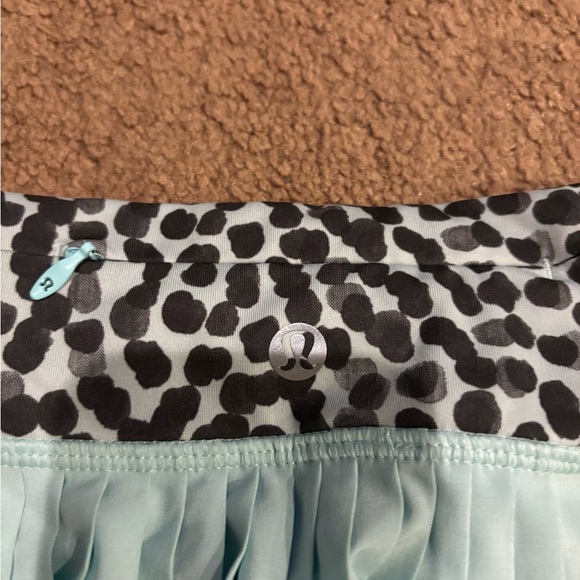 Mint Green Pleated Women's Skirt - Picture 6 of 9